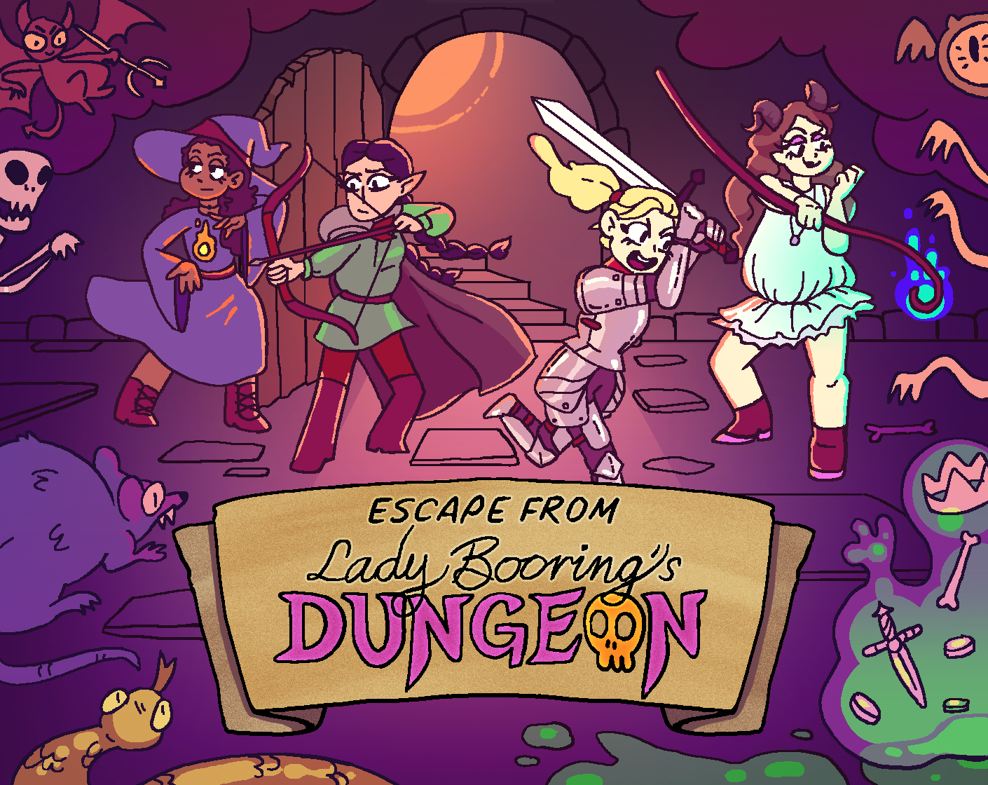 Escape From Lady Booring's Dungeon