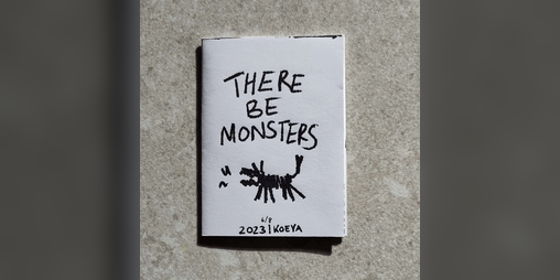 Cover image for There Be Monsters mini zine