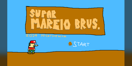 Cover image for Supar Mareio Brus.