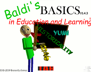 Baldi's Basics but the textures are the first image I found