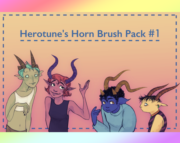 Cover image for Herotune's Horn Brush Pack #1