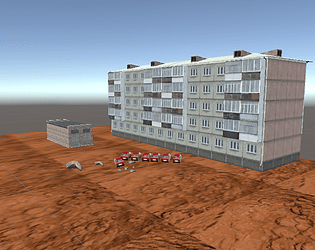 russian houses on mars