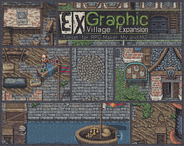EX Graphic Village Expansion by Zepharex