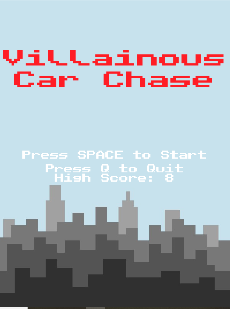 Villainous Car Chase