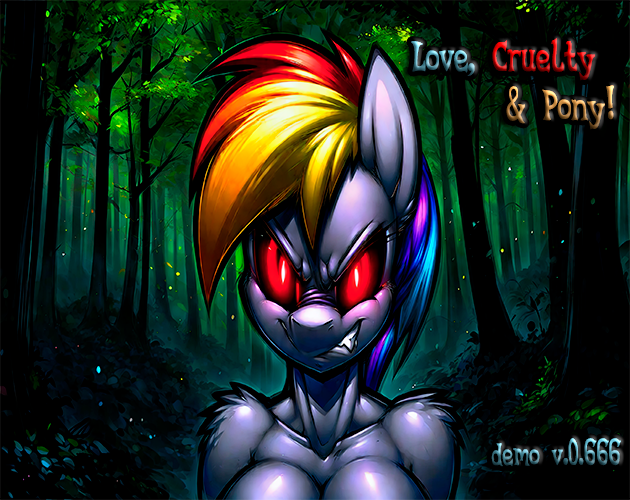 Cover image for Love, Cruetly & Pony!