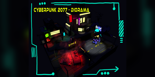 Cover image for Cyberpunk 2077 Diorama