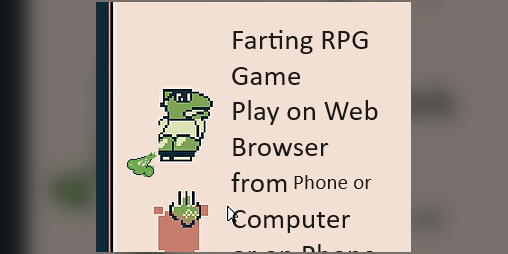 Cover image for MaleLu Gameboy Fart RPG - Demo 1 and 2