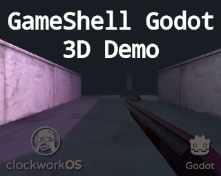 Cover image for GameShell 3D Godot demo