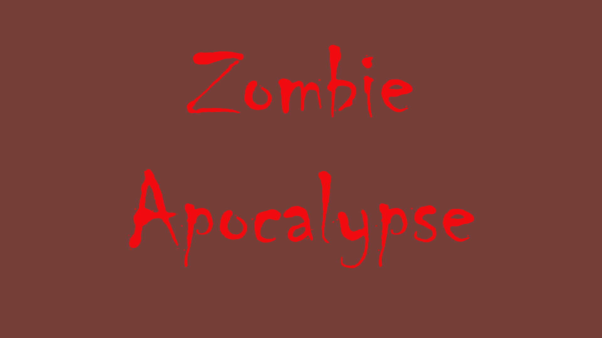 Zombie Apocalypse