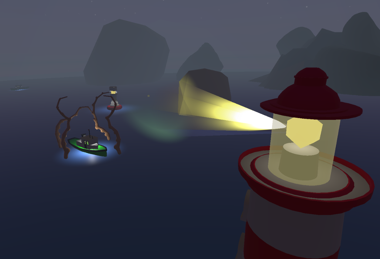 Sun god's lighthouse
