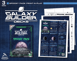 Galaxy Builder Decks: Spooky Pack  