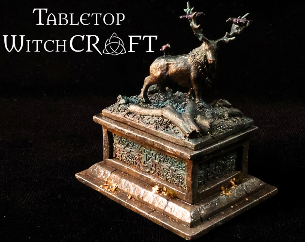Bronze Statue BASE by TabletopWitchCRAFT