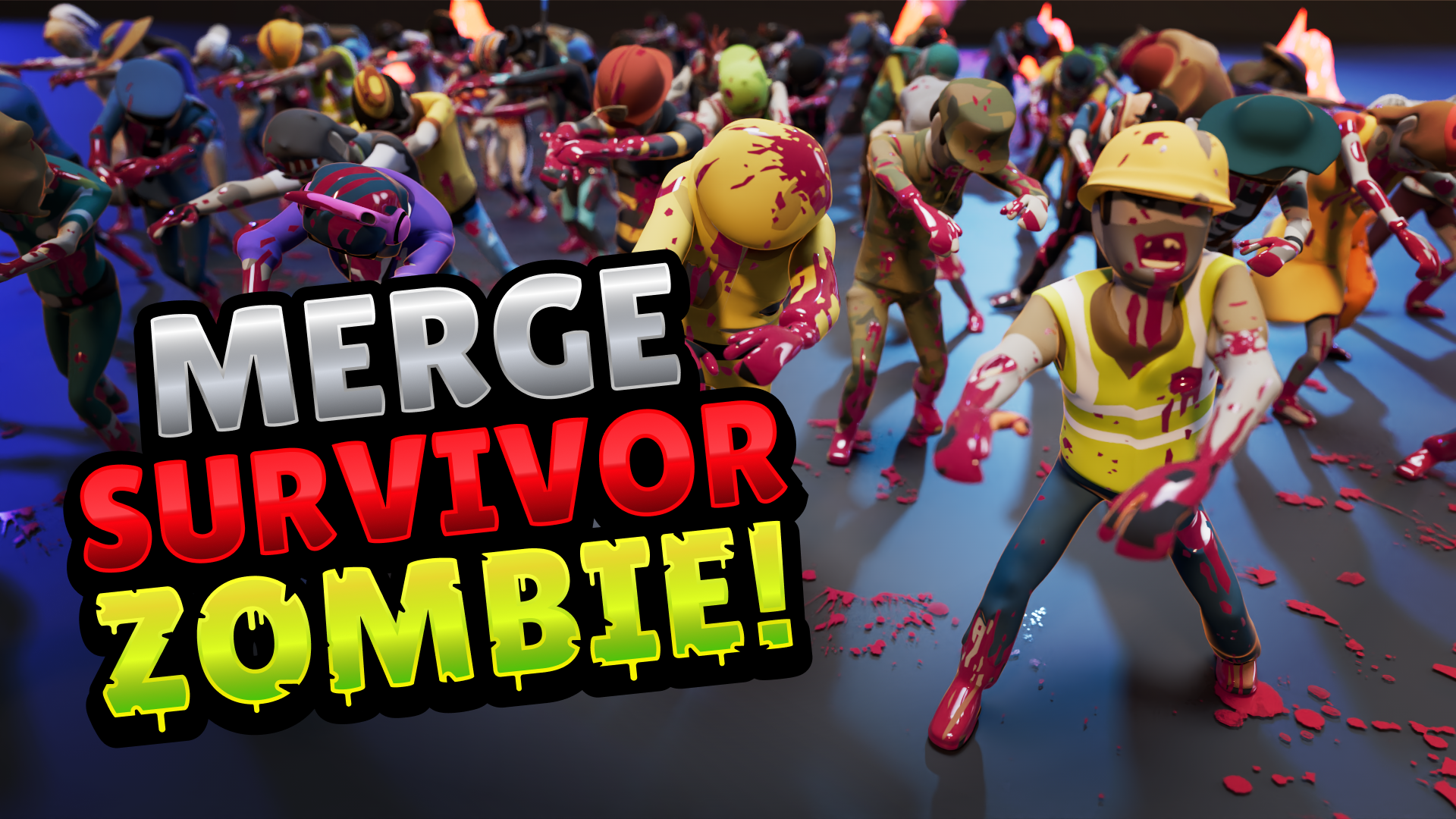 Cover image for Merge Survivor: Zombie!