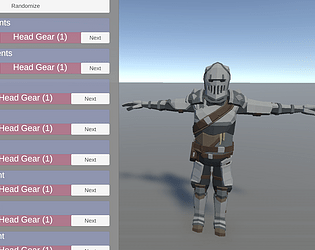 Synty Modular Fantasy Hero Editor