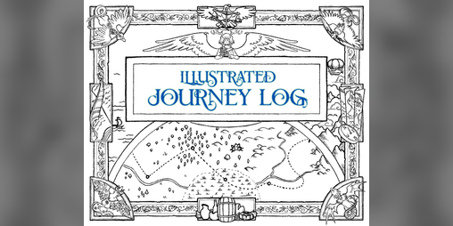 Cover image for Illustrated Journey Log