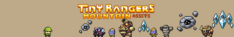 Tiny Rangers : Mountain Assets