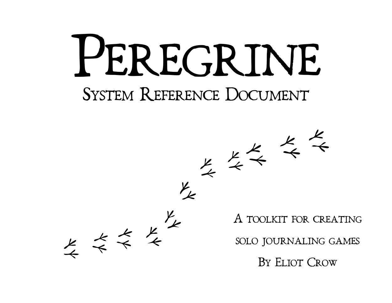 Peregrine srd by eliot crow