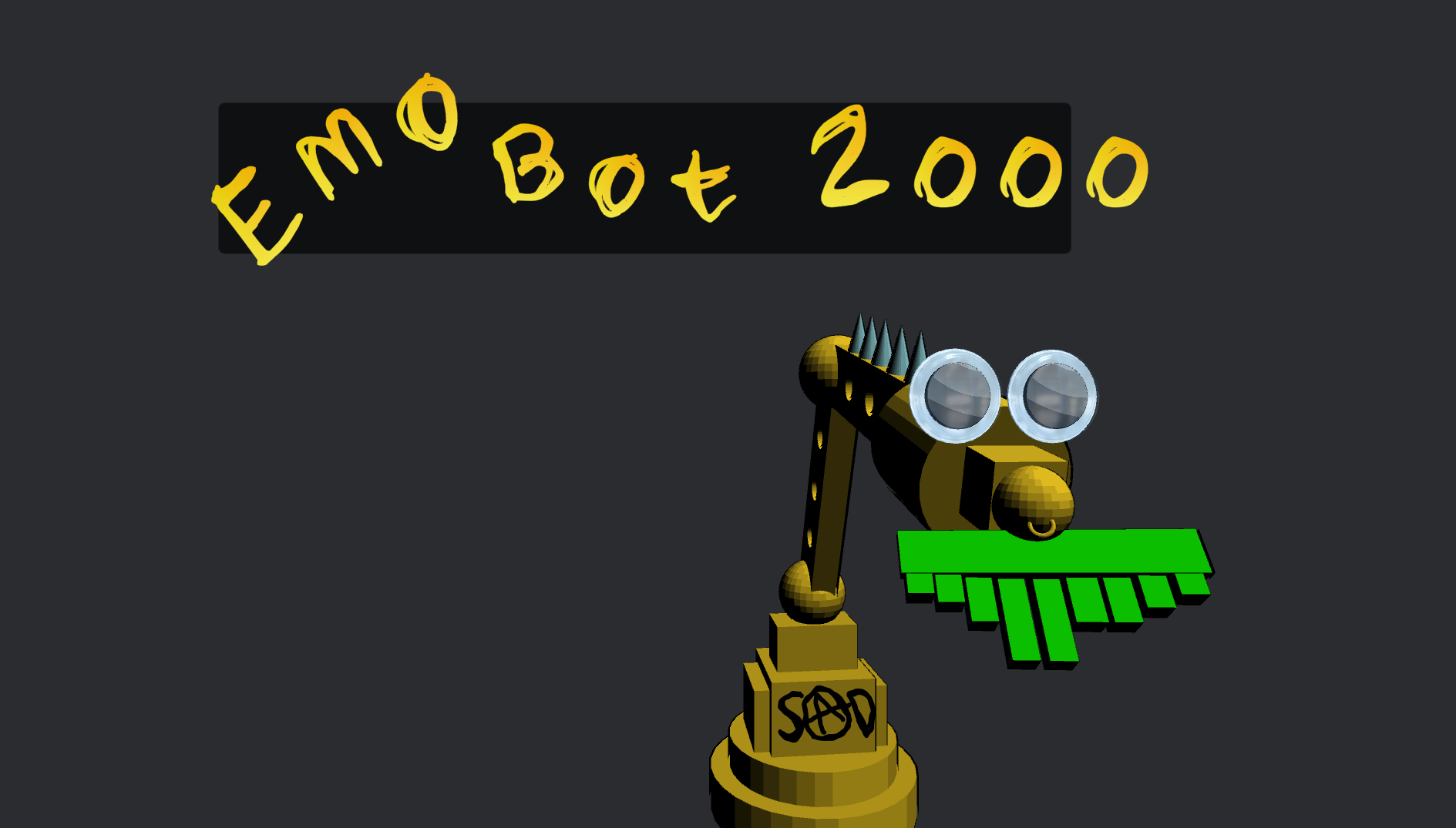 Emo Bot 2000 by Button Masher Brew Games