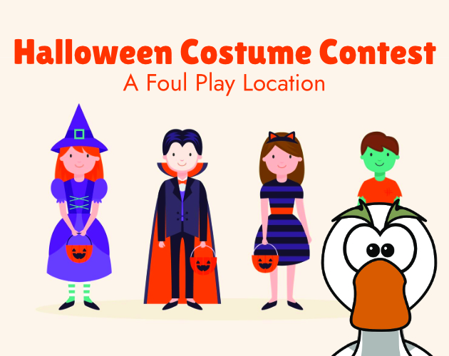 Cover image for Halloween Costume Contest: A Foul Play Location
