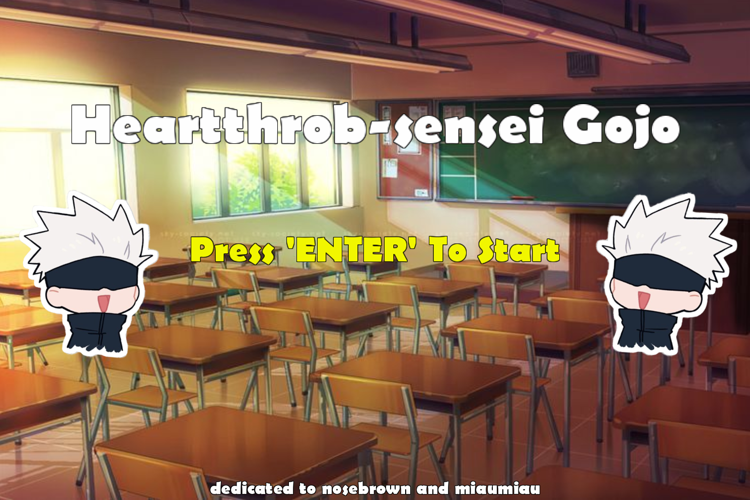 Heartthrob-sensei Gojo