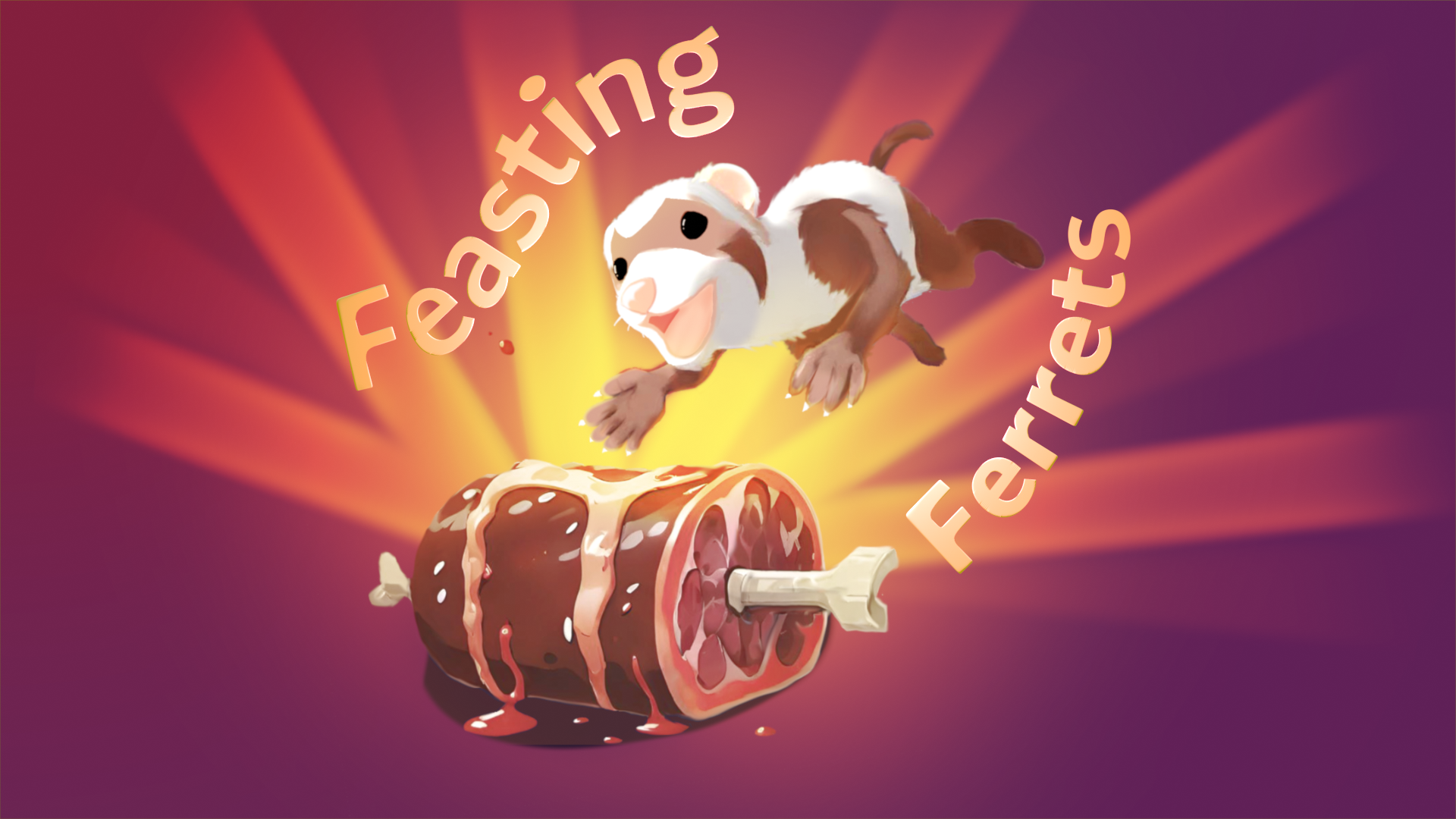 Cover image for Feasting Ferrets