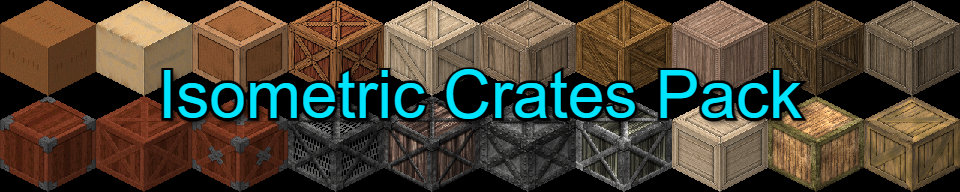 Isometric Tiles - Crates Pack