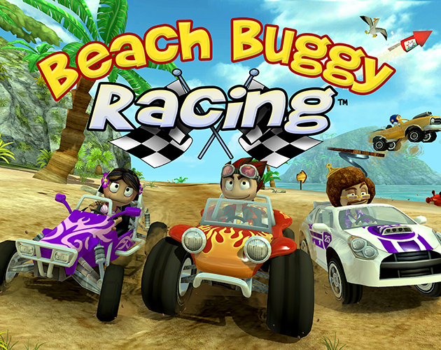 Cover image for Beach Buggy Racing (iiRcade)