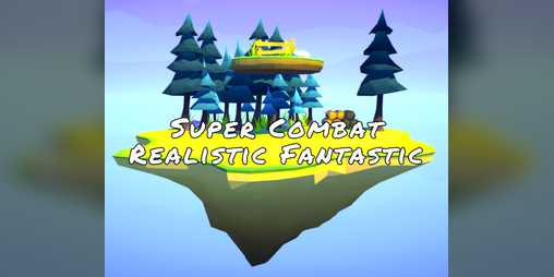 Cover image for Super Combat Realistic Fantastic