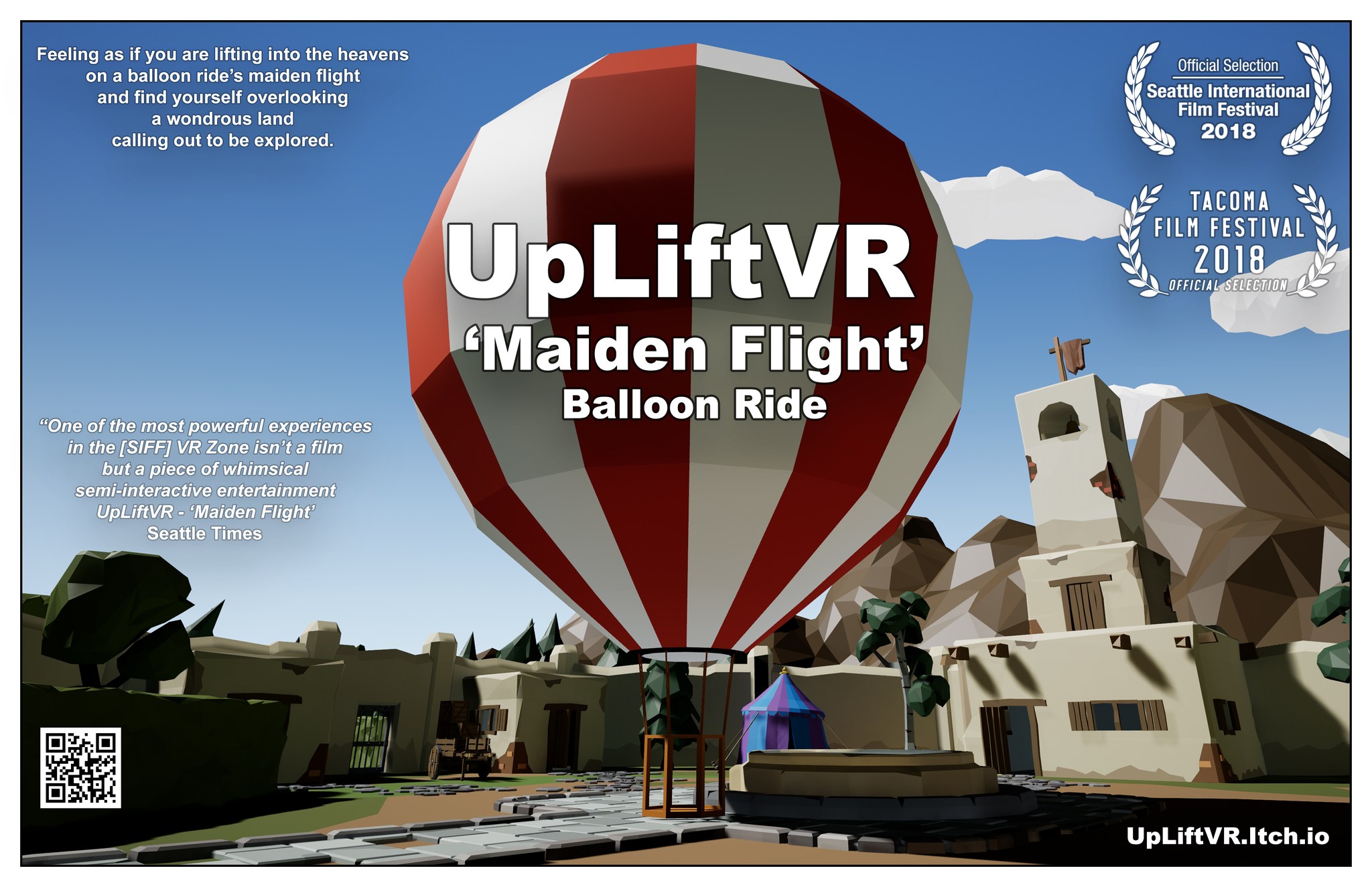 UpLiftVR 'Maiden Flight' Balloon Ride