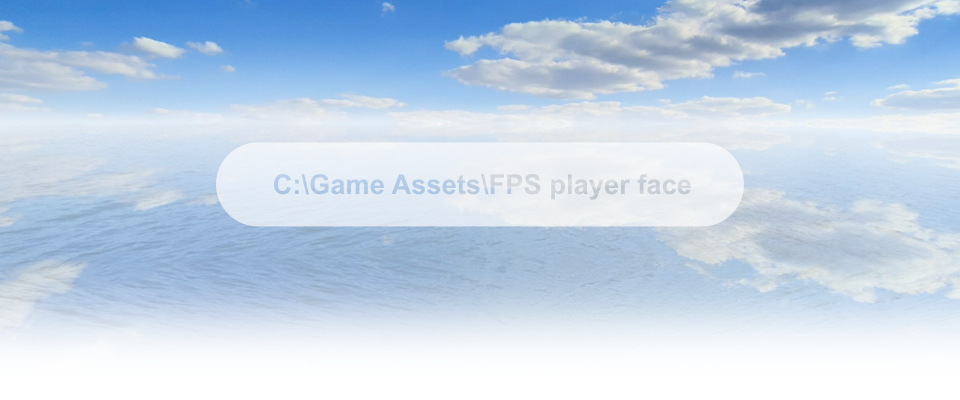 FPS player face