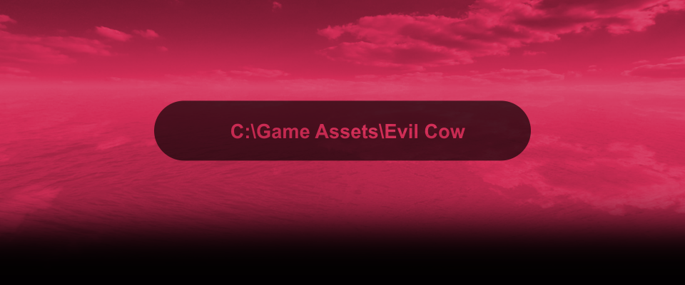 Evil Cow Model