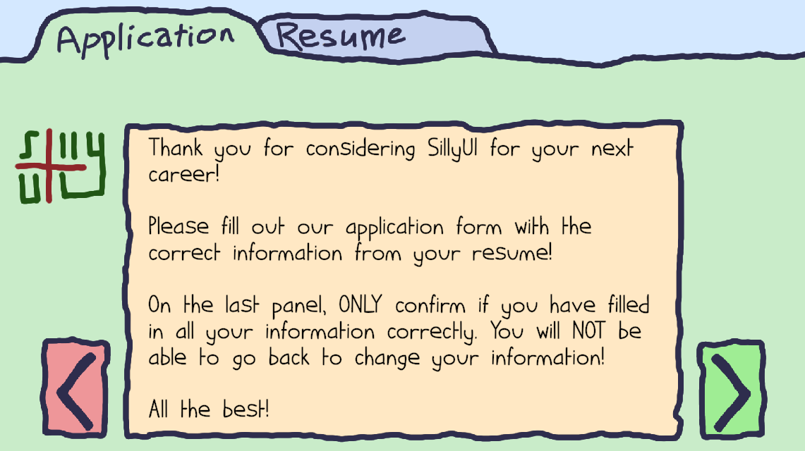 A Short Job Application by knotstoks, redpelican2108, youmi_jc