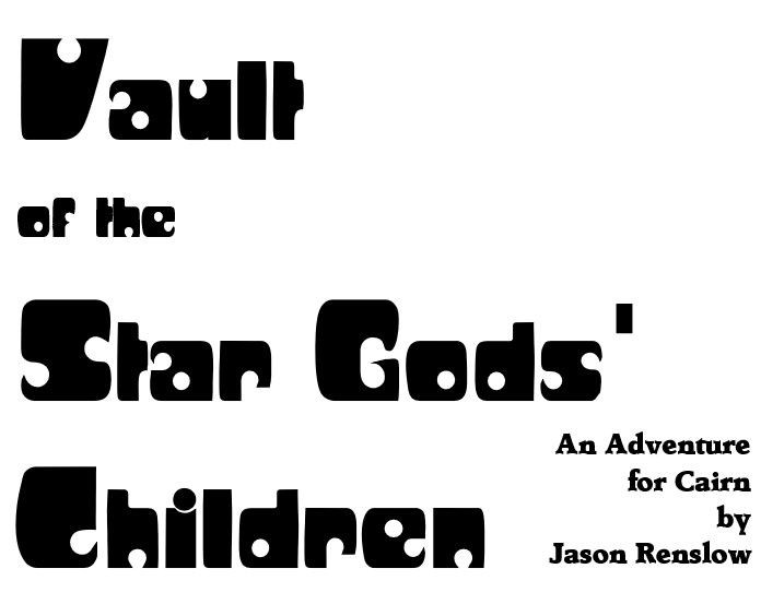 Cover image for Vault of the Star Gods' Children (Cairn)