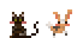 Beni and Peep Pixelart