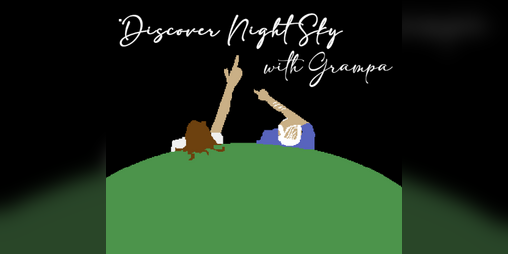 Cover image for Discover night sky with grampa