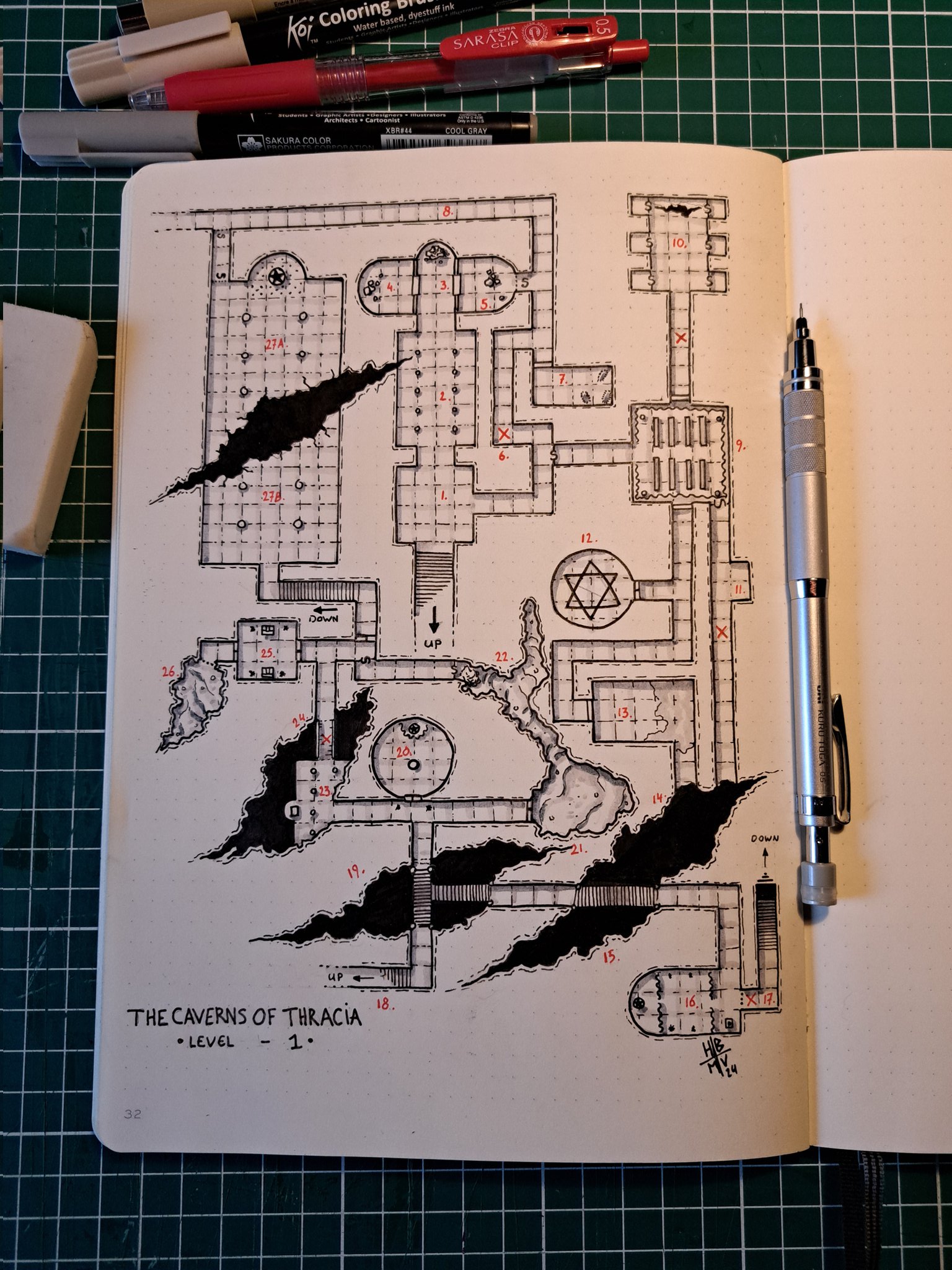 Level 3a + diagram added - Thracia map redraw. by Helicity