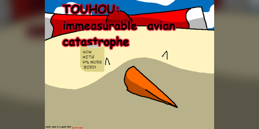 Cover image for Touhou:immersuble avian catastrophe