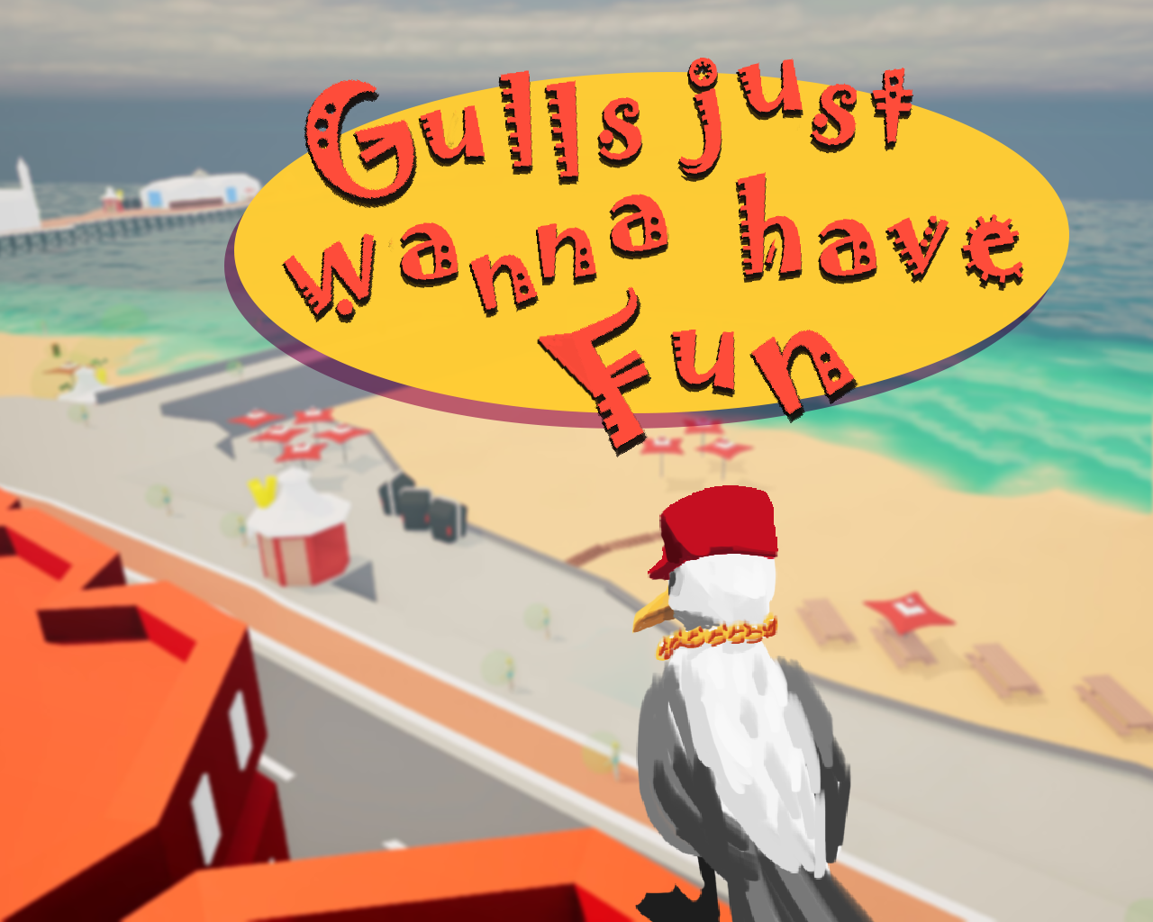 Cover image for Gulls just wanna have Fun
