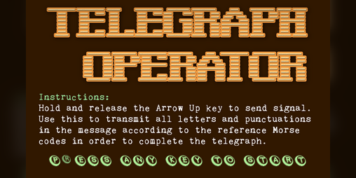 Cover image for Telegraph Operator