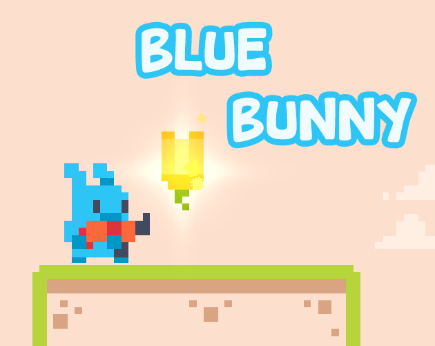 Cover image for Blue Bunny - الأرنب الأزرق