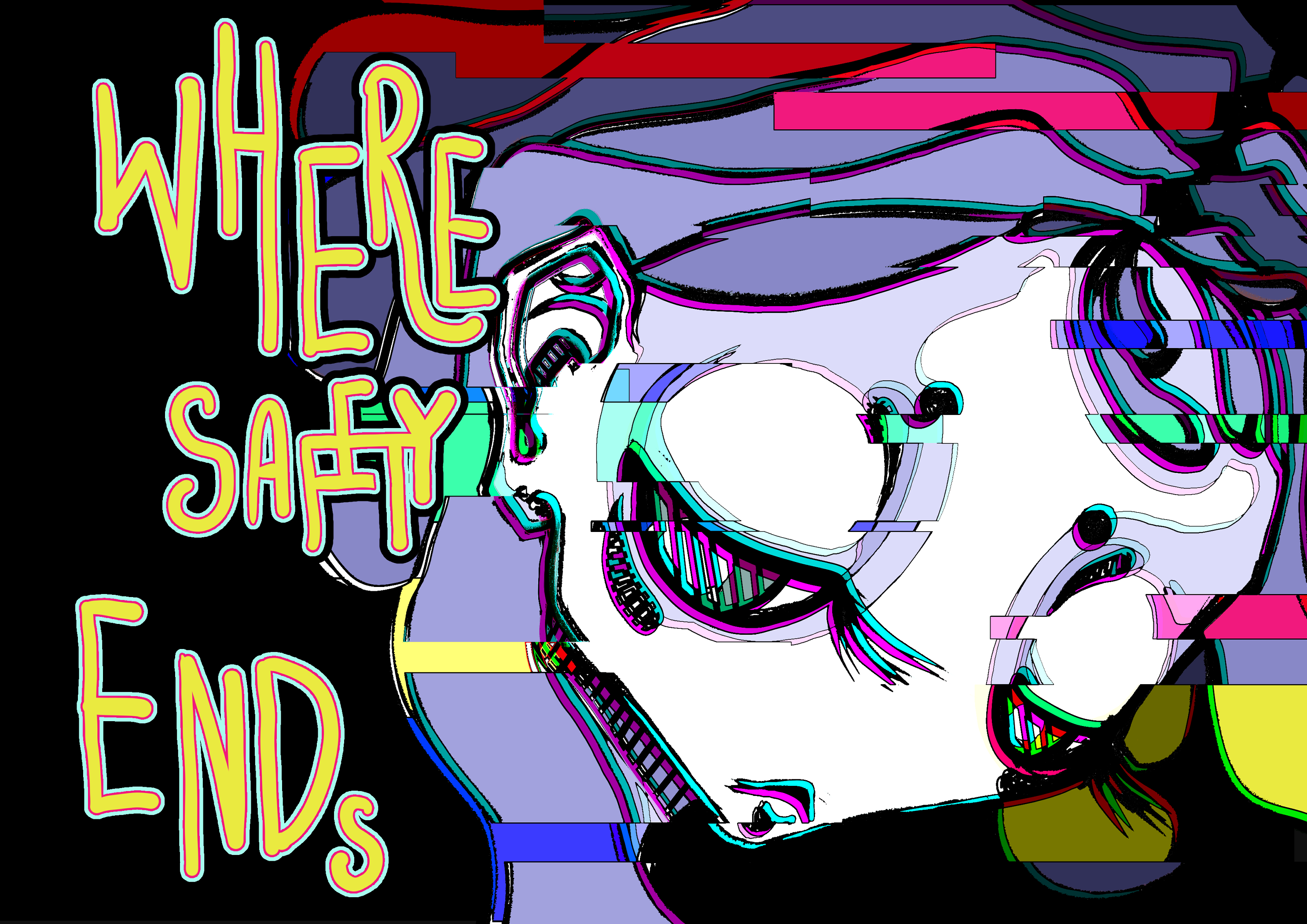 Cover image for WHERE SAFETY ENDS *R*