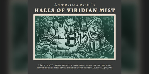Cover image for Return to Perinthos: Halls of Viridian Mist