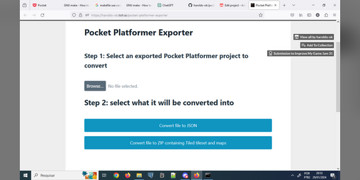 Cover image for Pocket Platformer Exporter