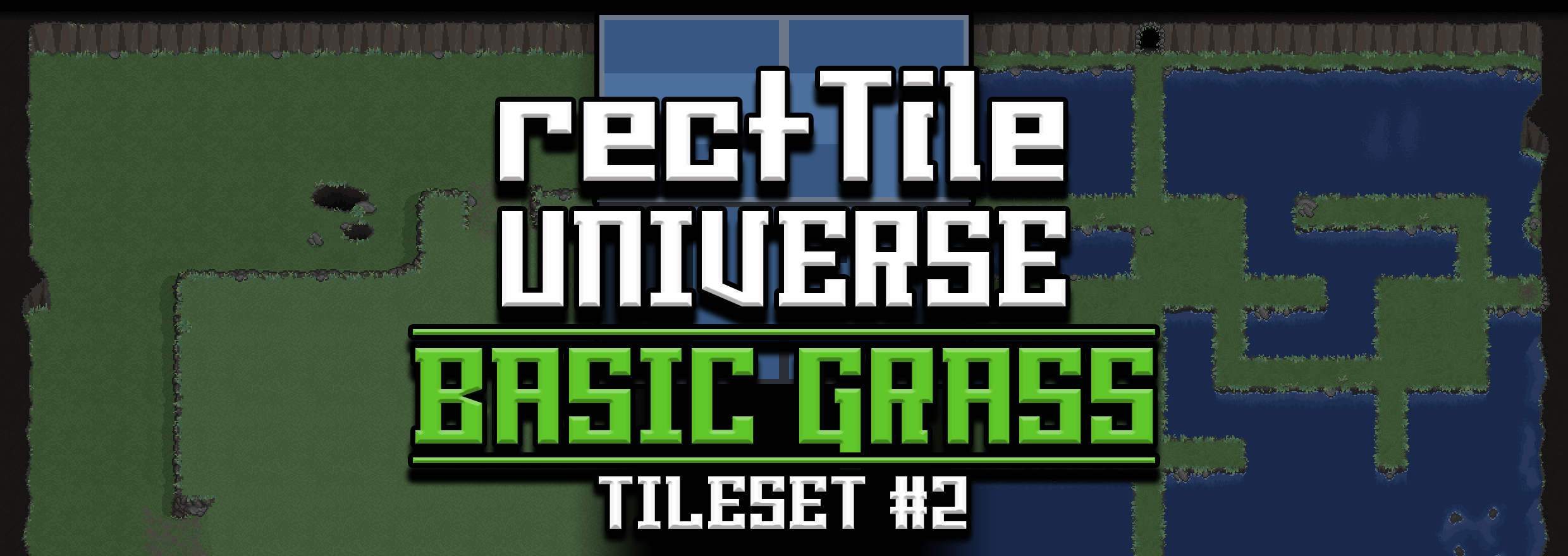 rectTile Universe: Basic Grass Tileset