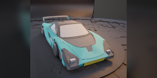 Cover image for Low Poly McLaren Senna