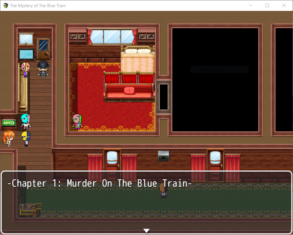 The Mystery of The Blue Train by chantolove