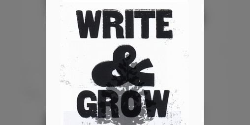 Cover image for Write & Grow – 100 journal prompts