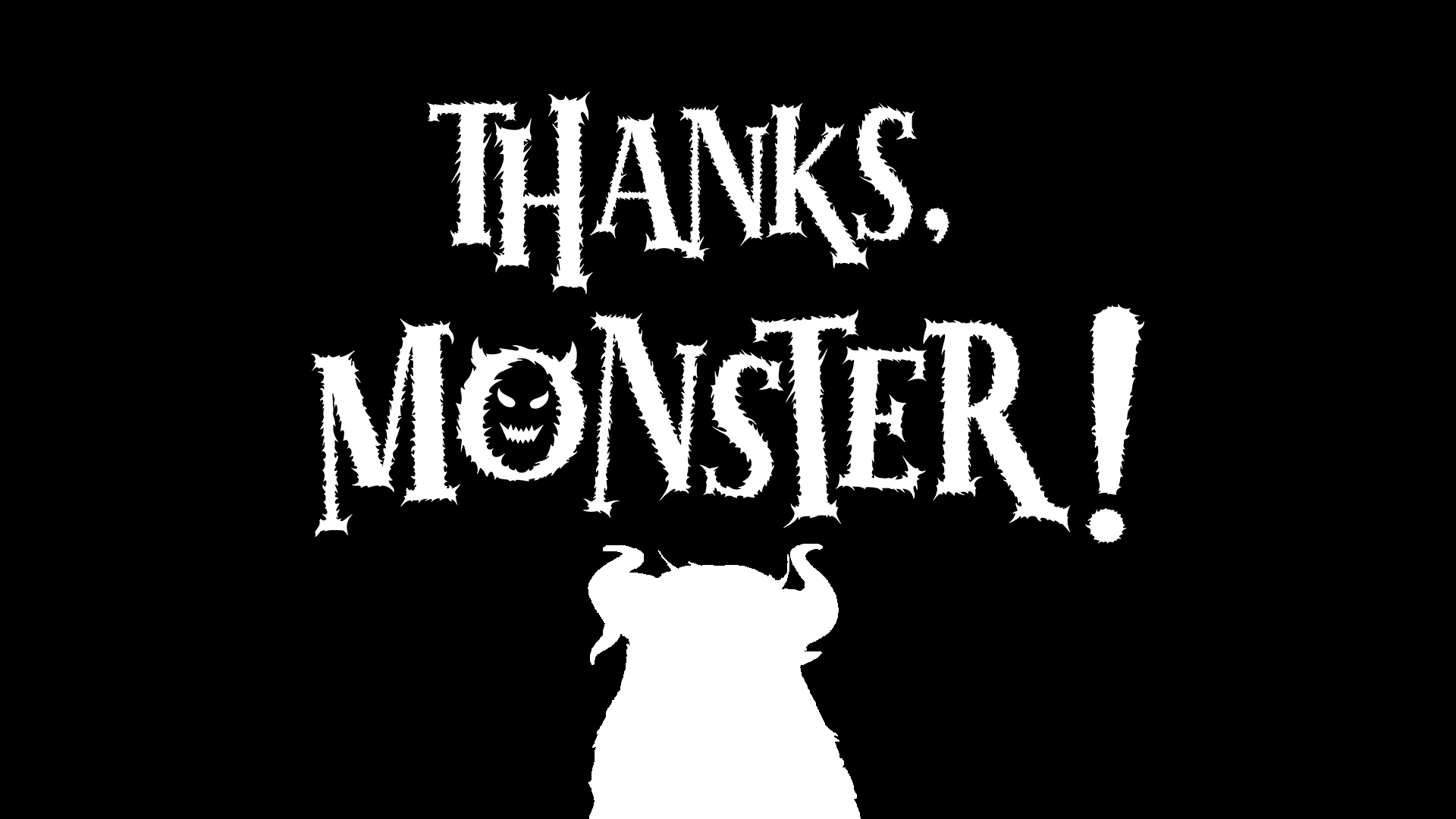 Cover image for Thanks, Monster!