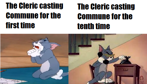 Clerics, amirite?