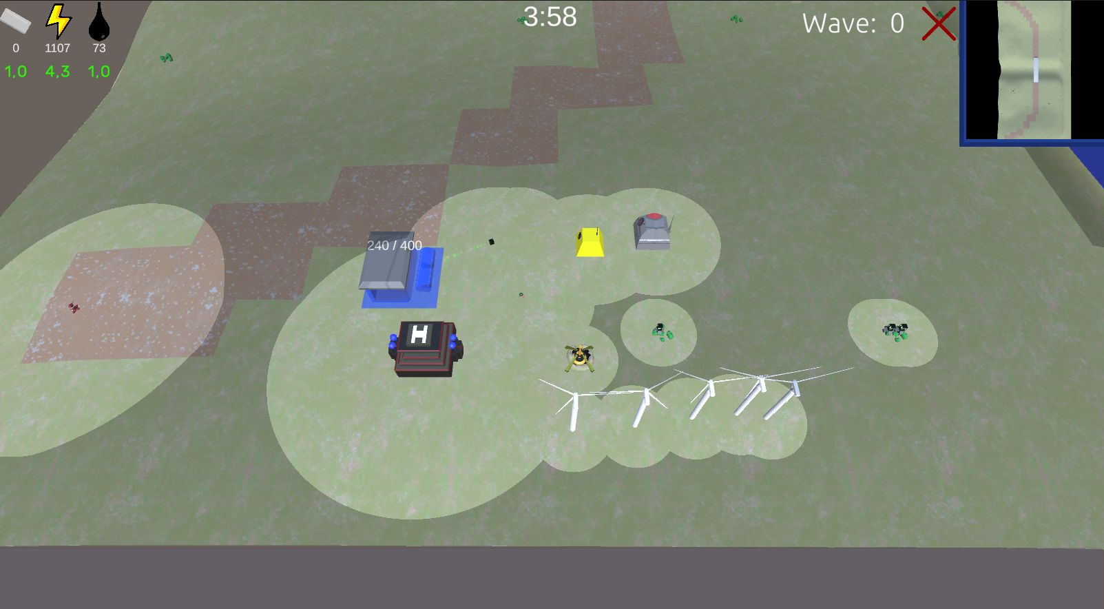 Just simple RTS game